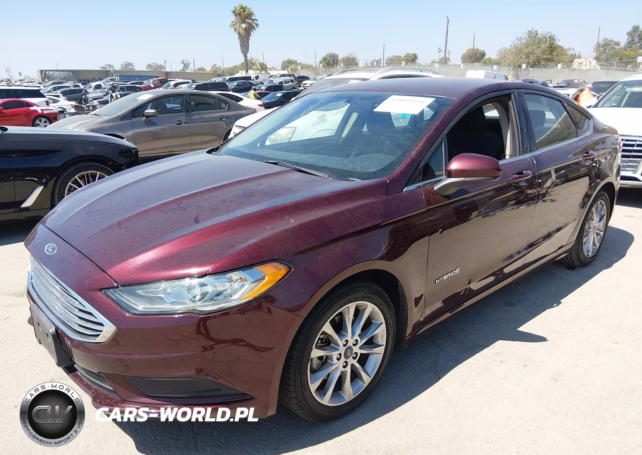2017 Ford Fusion Hybrid Se VIN:3FA6P0LU0HR264566 - 2