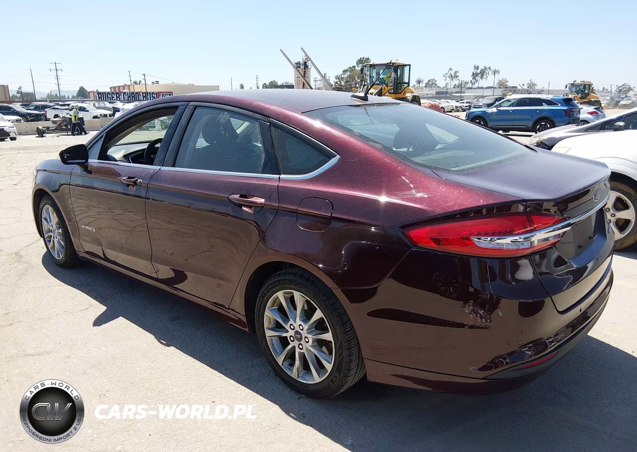 2017 Ford Fusion Hybrid Se VIN:3FA6P0LU0HR264566 - 3