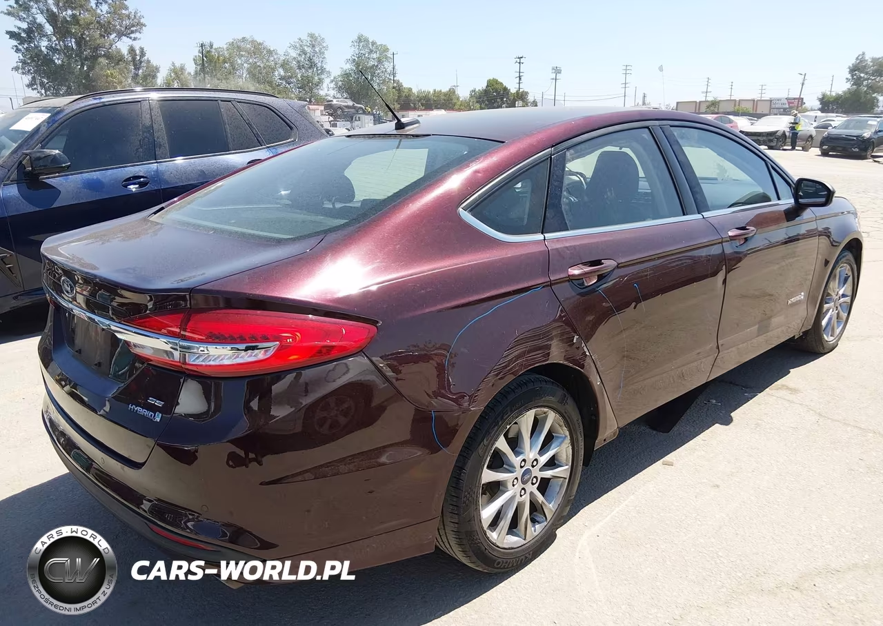 2017 Ford Fusion Hybrid Se VIN:3FA6P0LU0HR264566 - 4