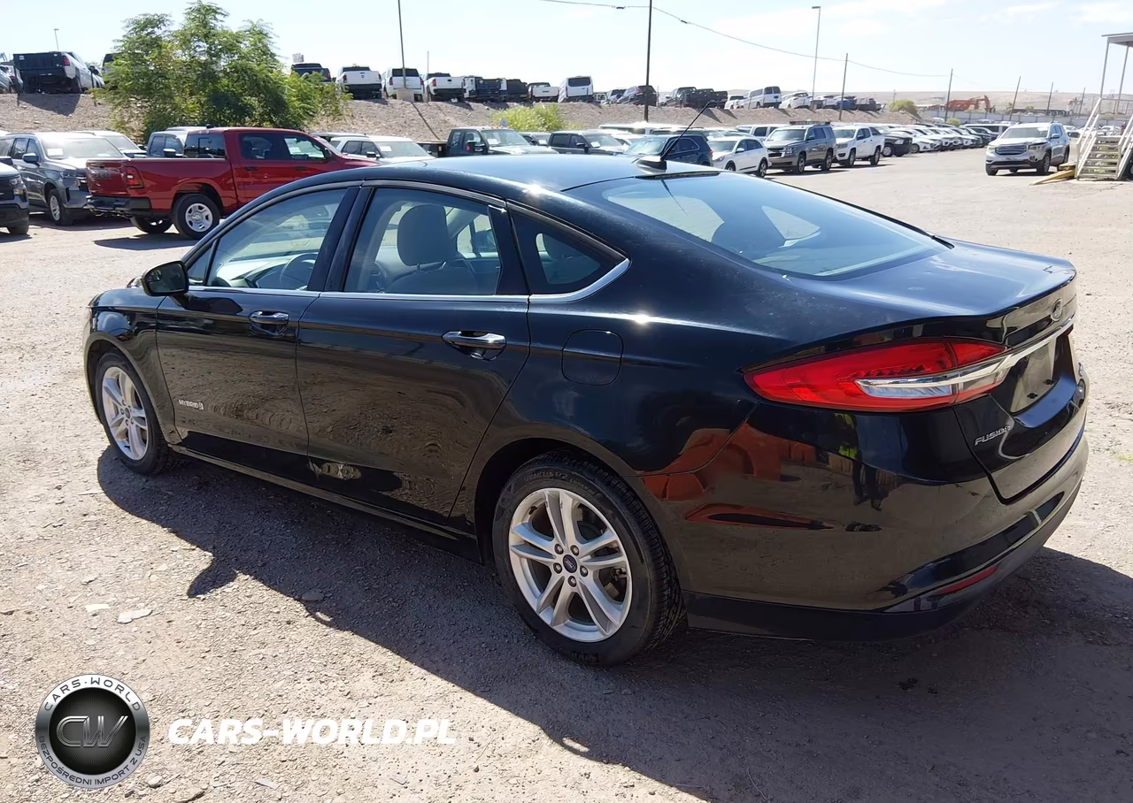 2018 Ford Fusion Hybrid S VIN:3FA6P0UU2JR209461 - 3