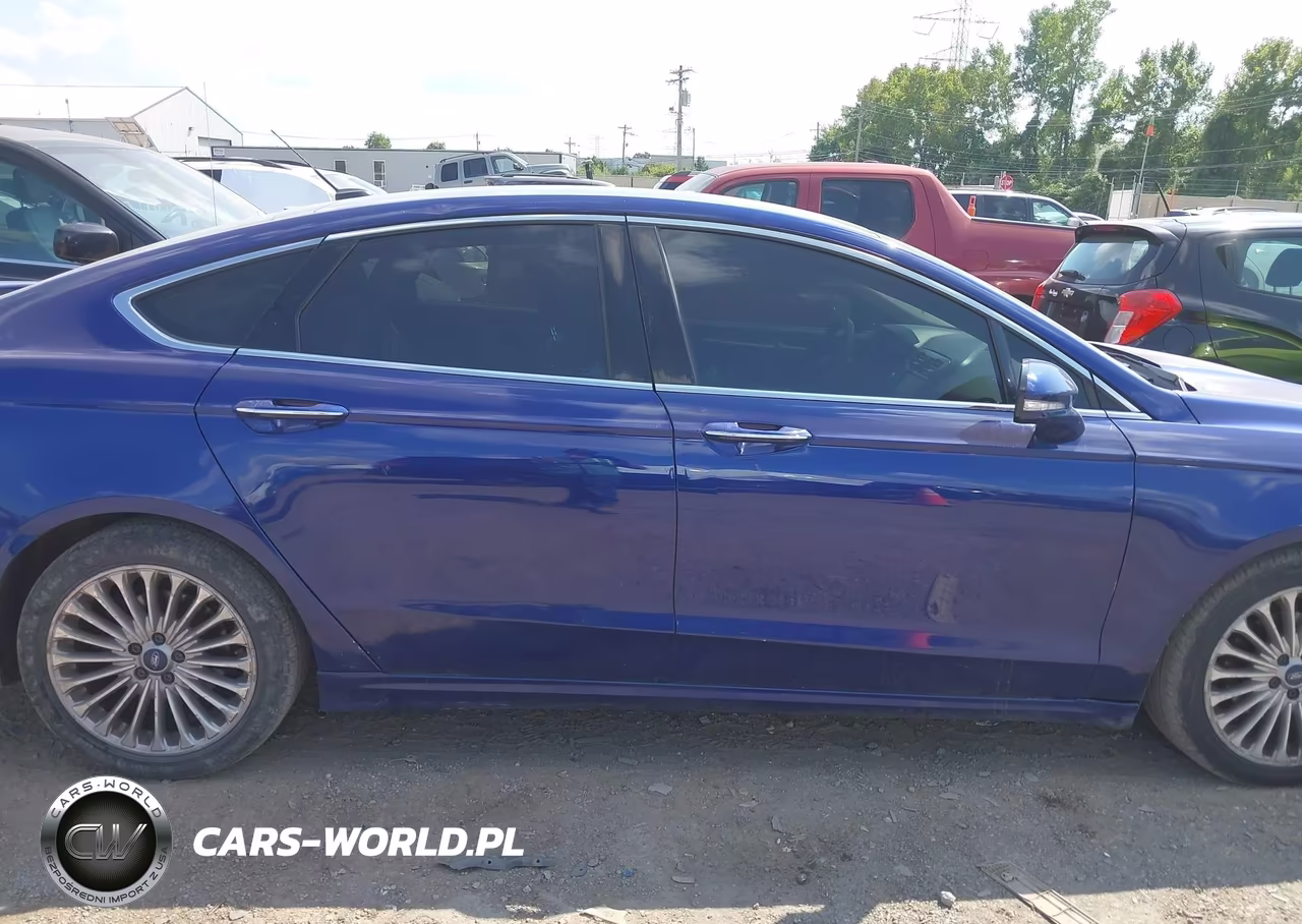 2016 Ford Fusion Titanium VIN:3FA6P0K90GR284196 - 13