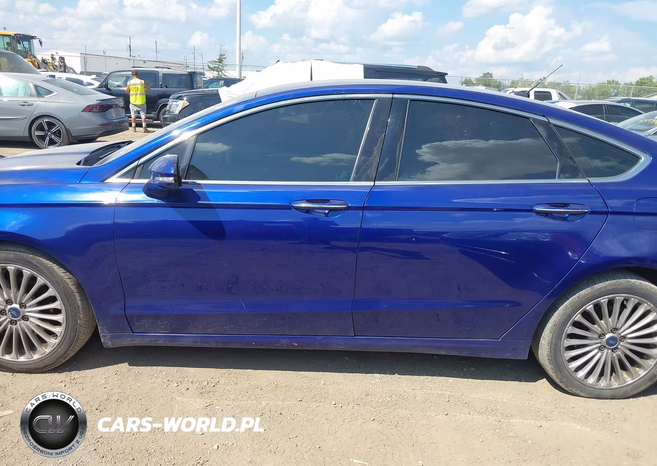 2016 Ford Fusion Titanium VIN:3FA6P0K90GR284196 - 14