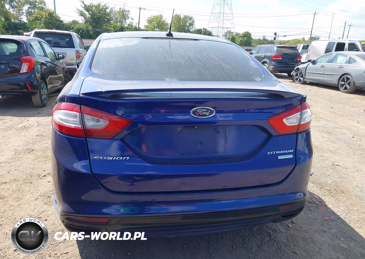 2016 Ford Fusion Titanium VIN:3FA6P0K90GR284196 - 16