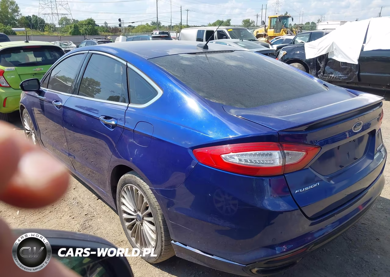 2016 Ford Fusion Titanium VIN:3FA6P0K90GR284196 - 3