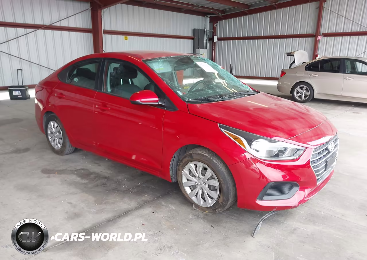 2021 Hyundai Accent Se VIN:3KPC24A60ME147062 - 1