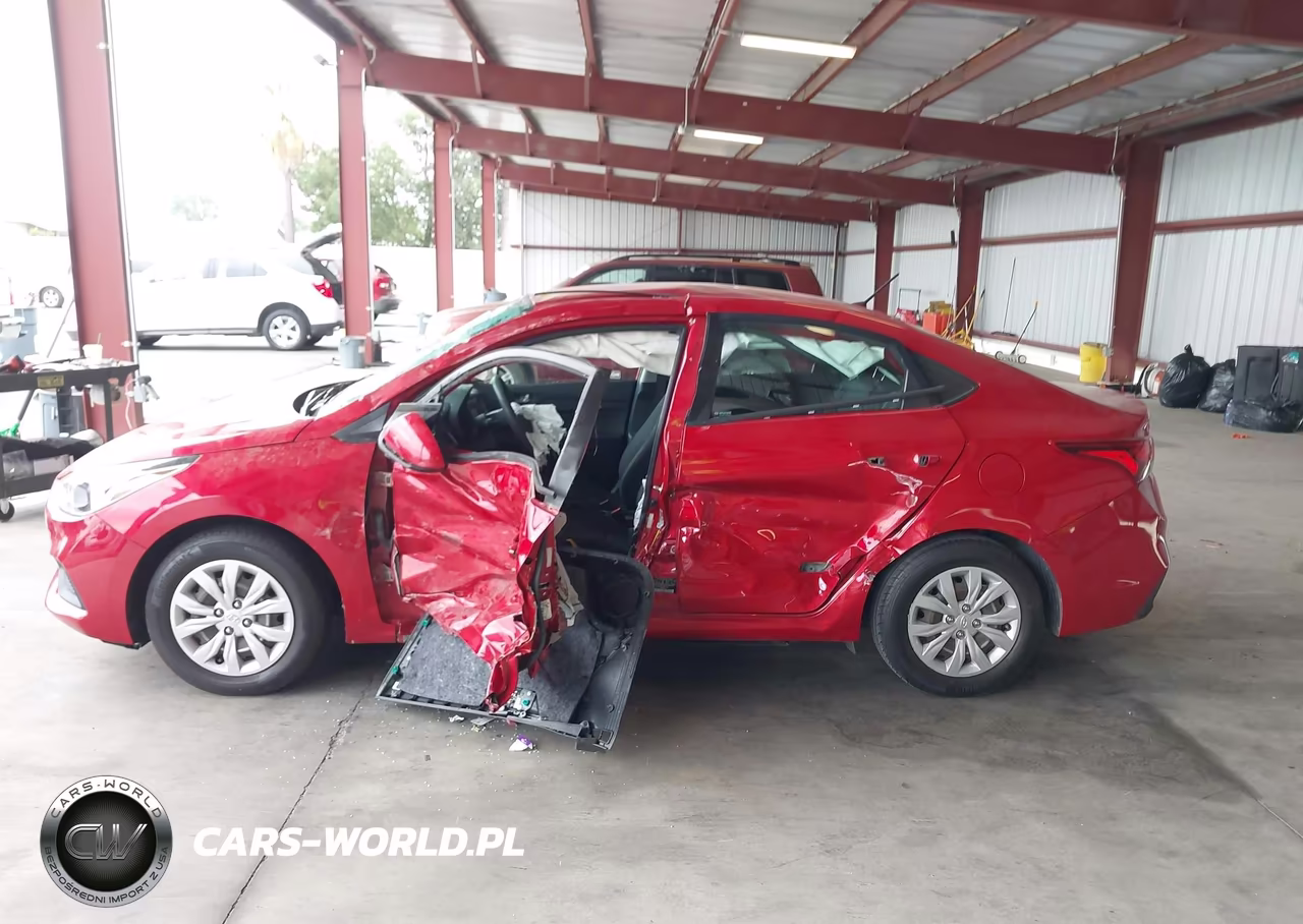 2021 Hyundai Accent Se VIN:3KPC24A60ME147062 - 14