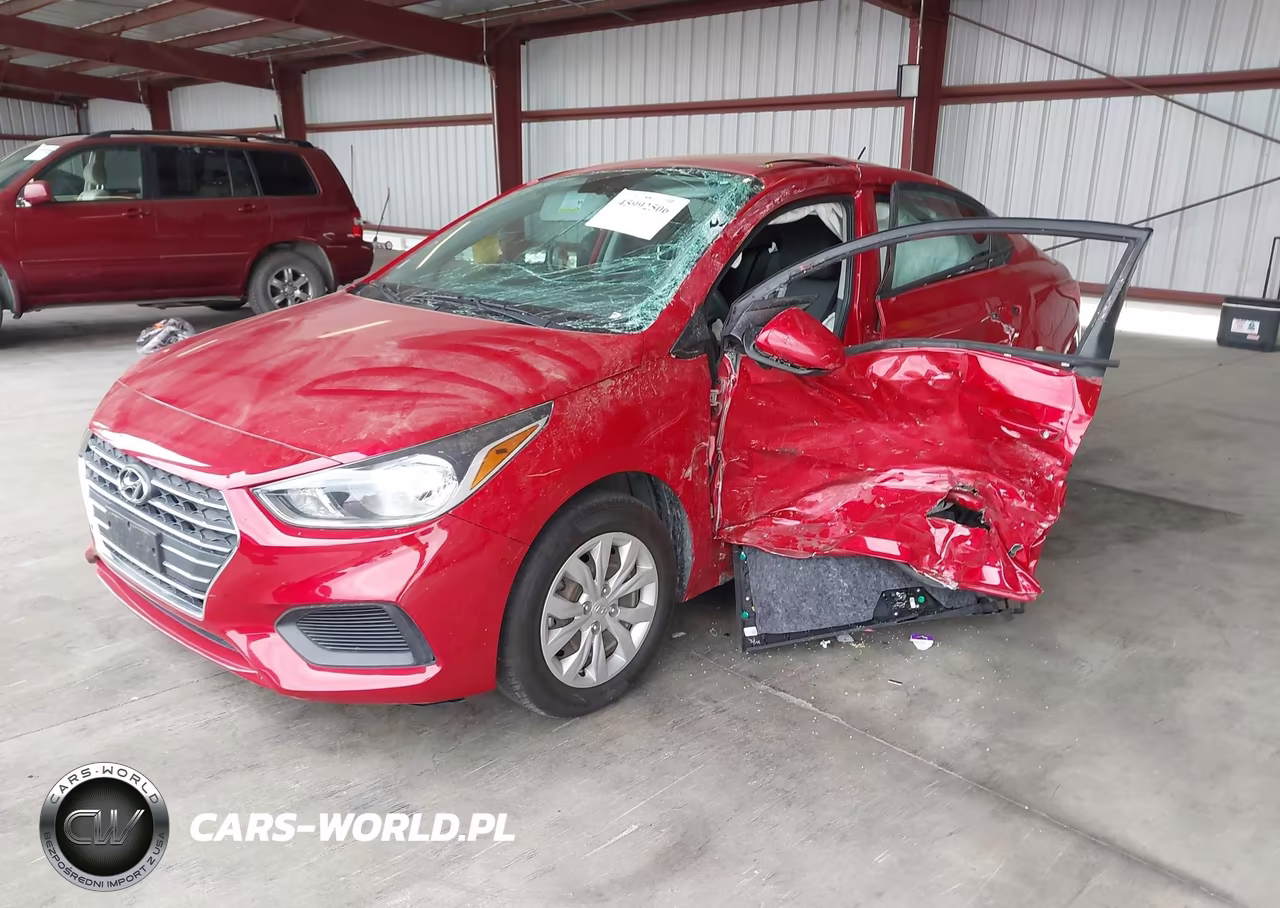 2021 Hyundai Accent Se VIN:3KPC24A60ME147062 - 2