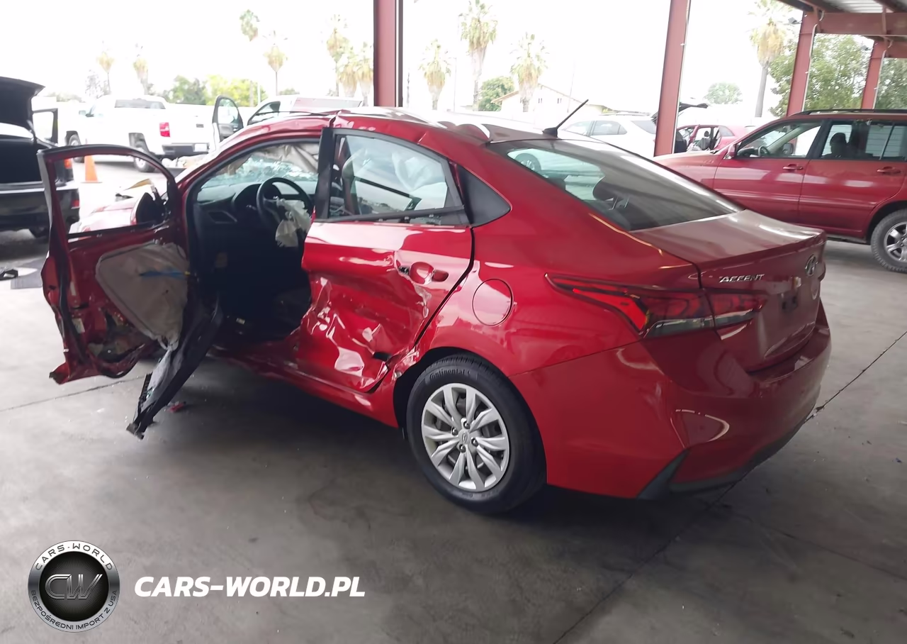 2021 Hyundai Accent Se VIN:3KPC24A60ME147062 - 3