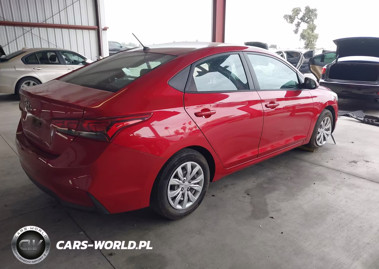 2021 Hyundai Accent Se VIN:3KPC24A60ME147062 - 4
