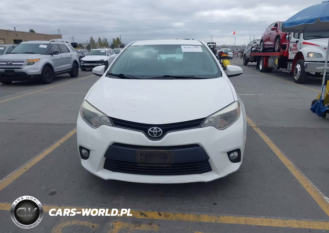 2014 Toyota Corolla Le Plus VIN:5YFBURHE3EP046291 - 12