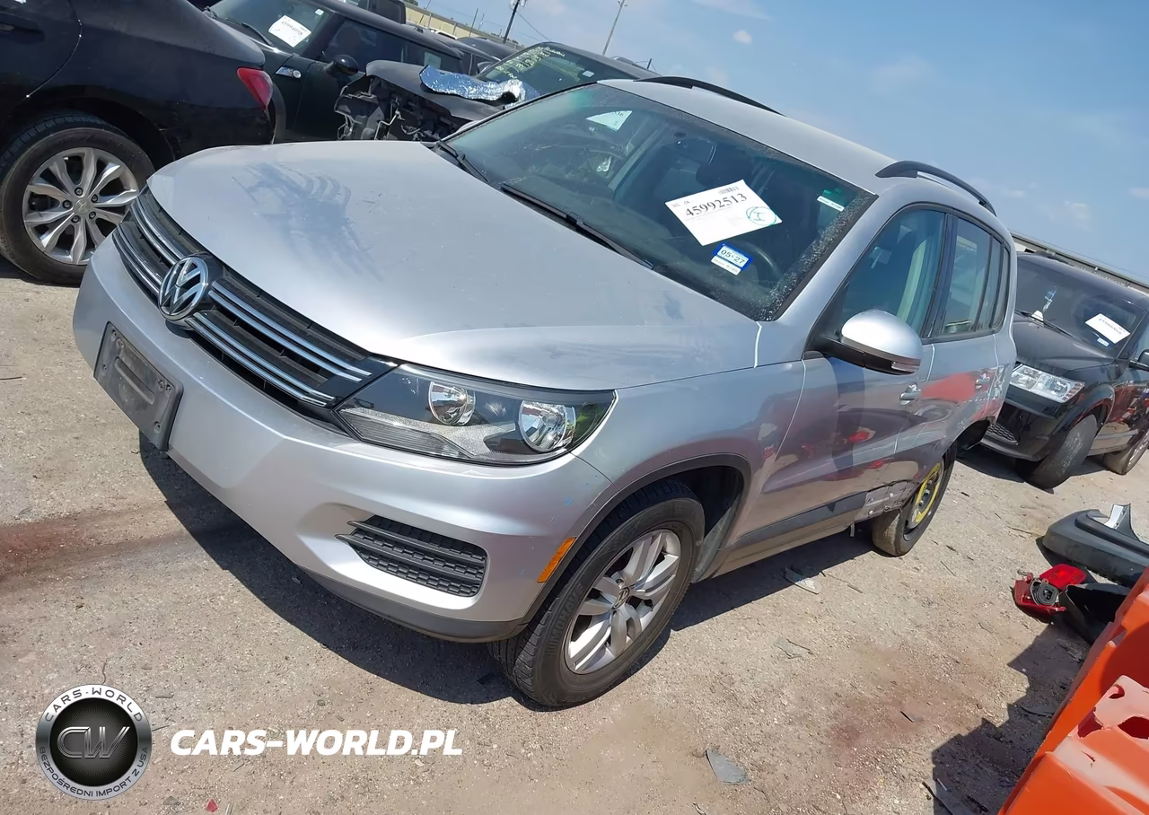 2015 Volkswagen Tiguan S VIN:WVGAV7AX7FW562568 - 2