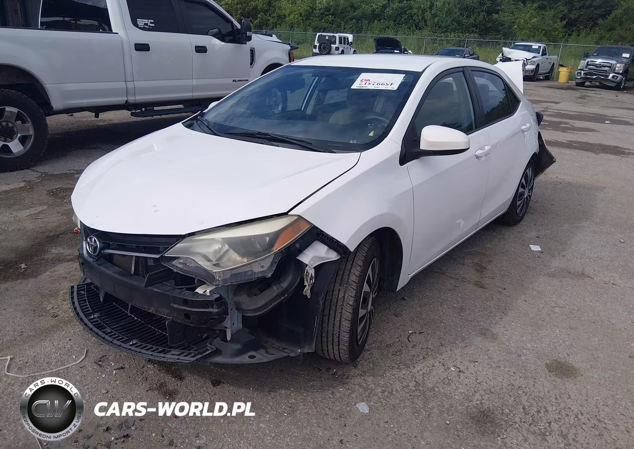 2016 Toyota Corolla Le VIN:2T1BURHE5GC481817 - 2