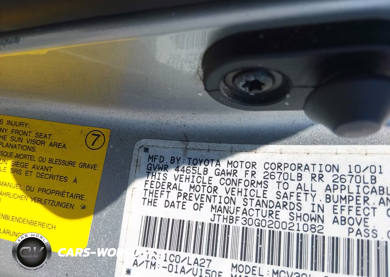 2002 Lexus Es 300 VIN:JTHBF30G020021082 - 9