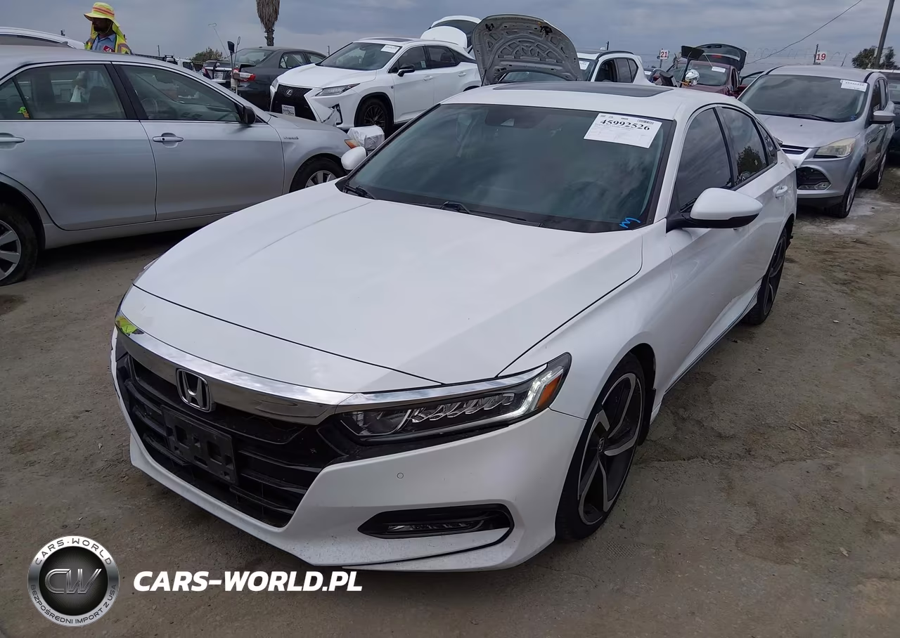 2018 Honda Accord Ex-L 2.0T VIN:1HGCV2F59JA020340 - 2