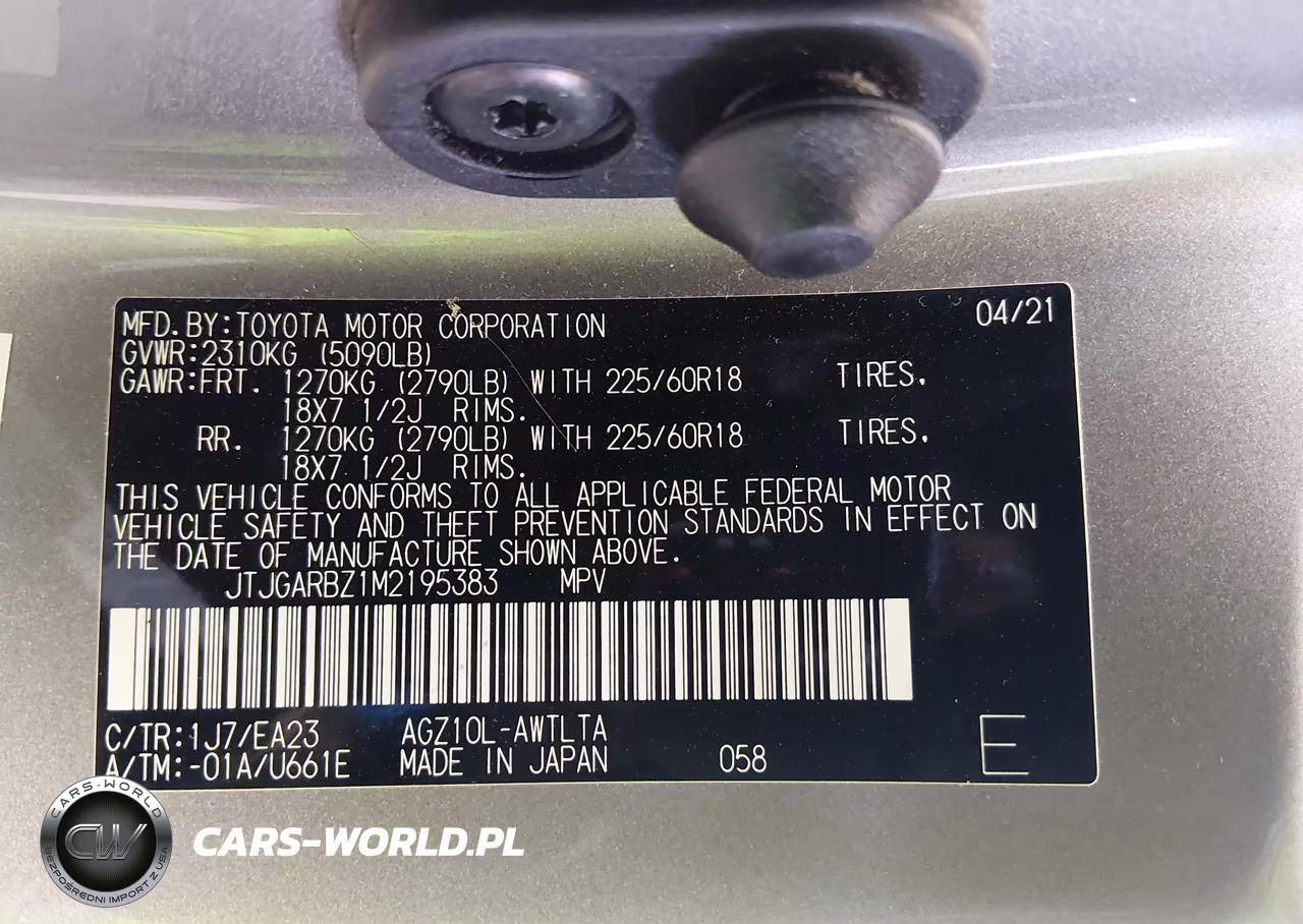 2021 Lexus Nx 300 VIN:JTJGARBZ1M2195383 - 9