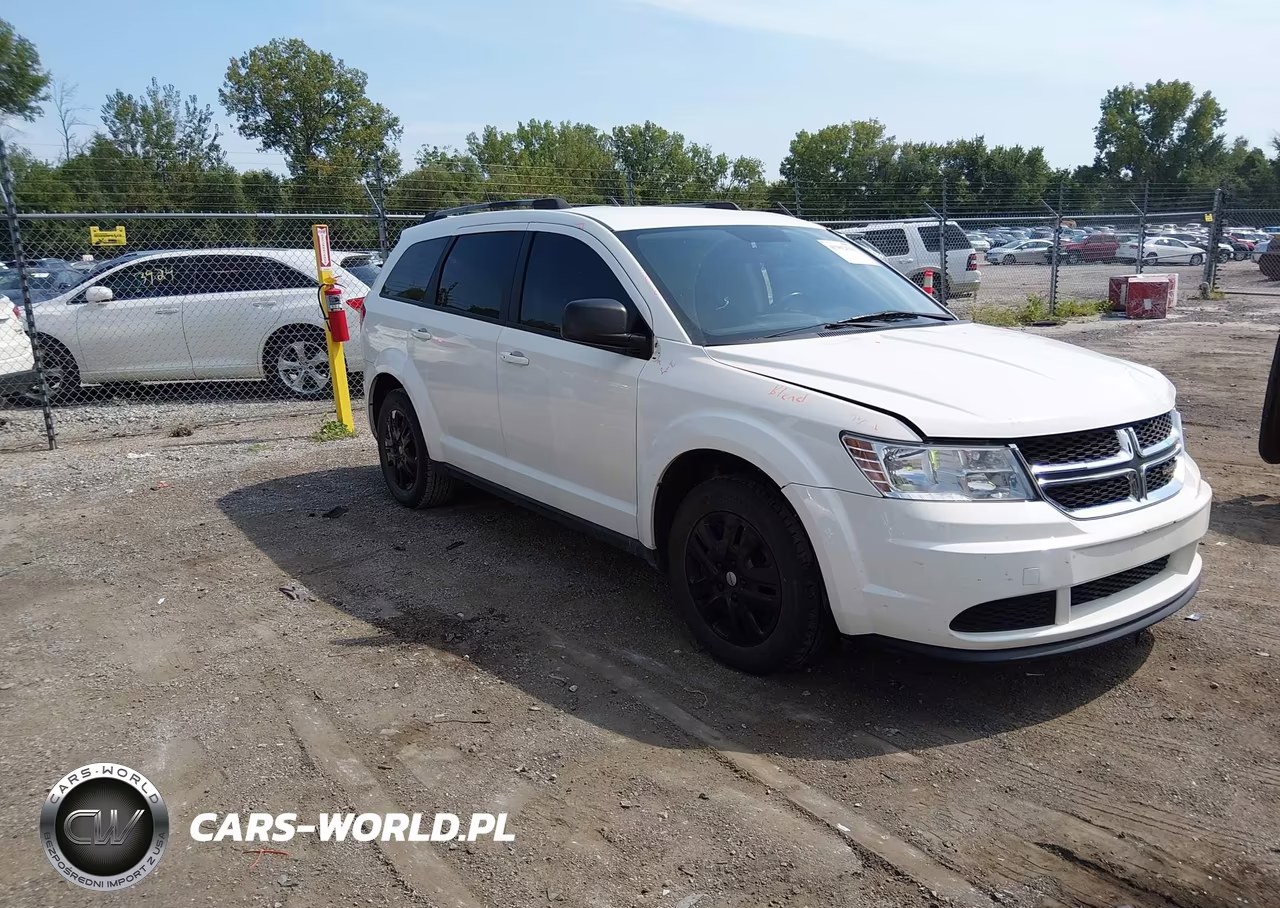 2017 Dodge Journey Se VIN:3C4PDCAB2HT590320 - 1