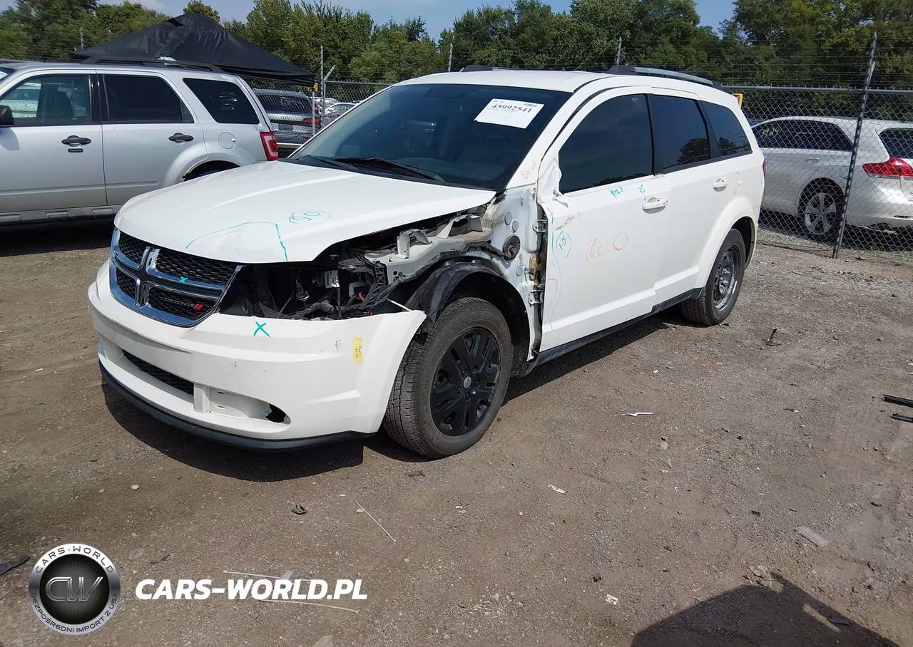 2017 Dodge Journey Se VIN:3C4PDCAB2HT590320 - 2