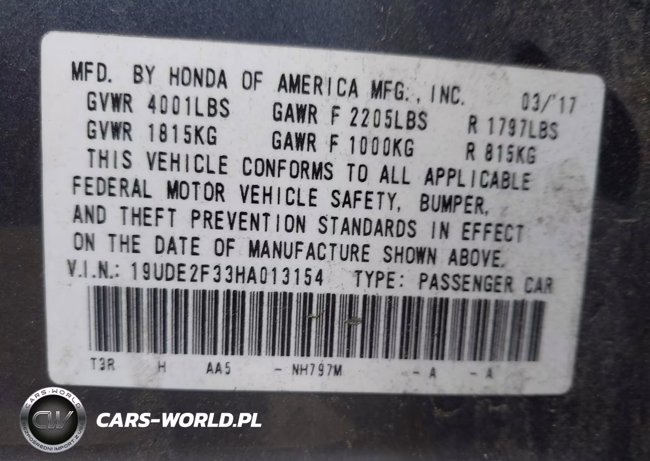 2017 Acura Ilx Acurawatch Plus Package VIN:19UDE2F33HA013154 - 9