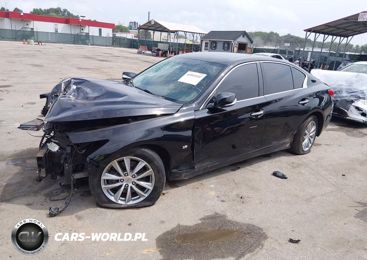 2015 Infiniti Q50 VIN:JN1BV7ARXFM423852 - 2