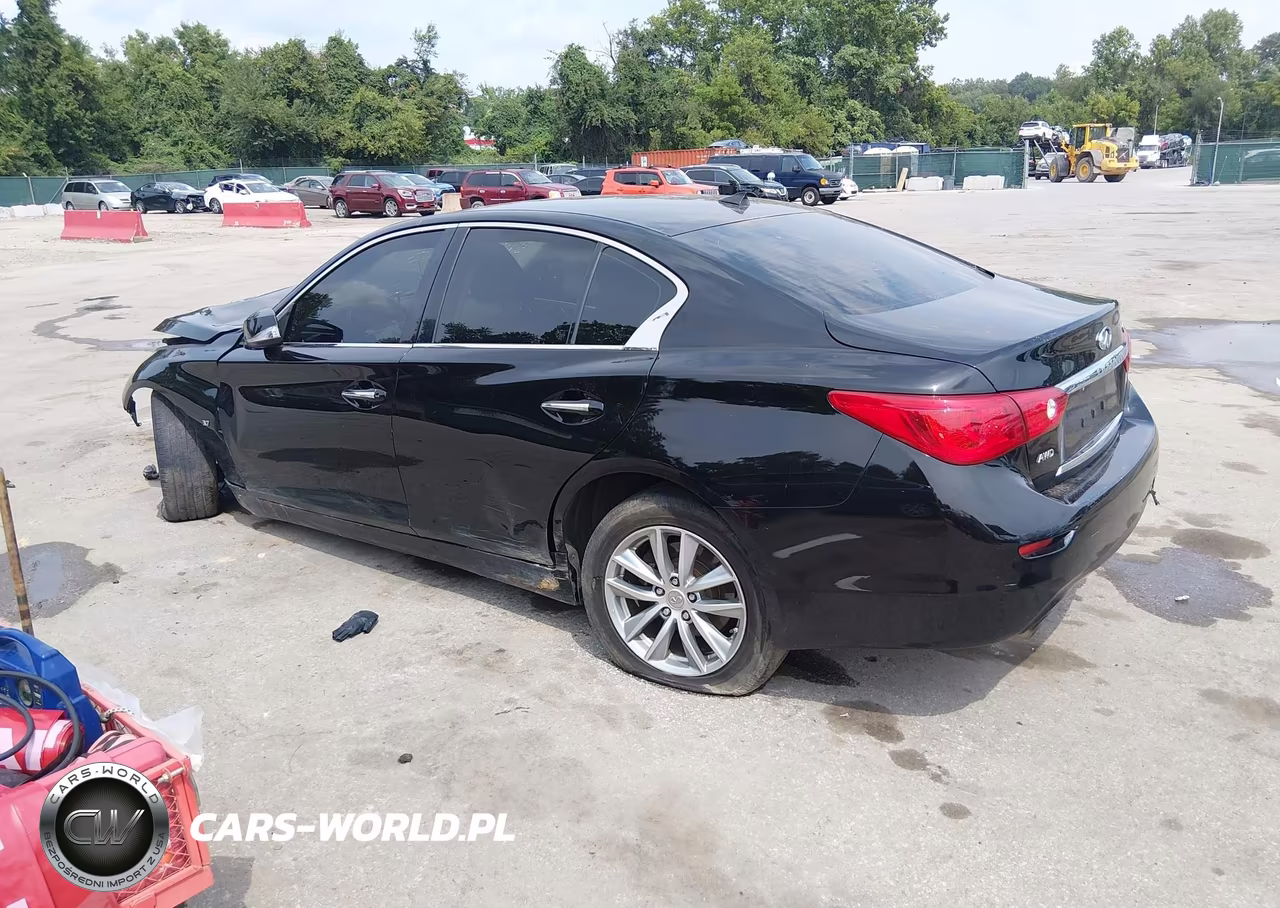 2015 Infiniti Q50 VIN:JN1BV7ARXFM423852 - 3