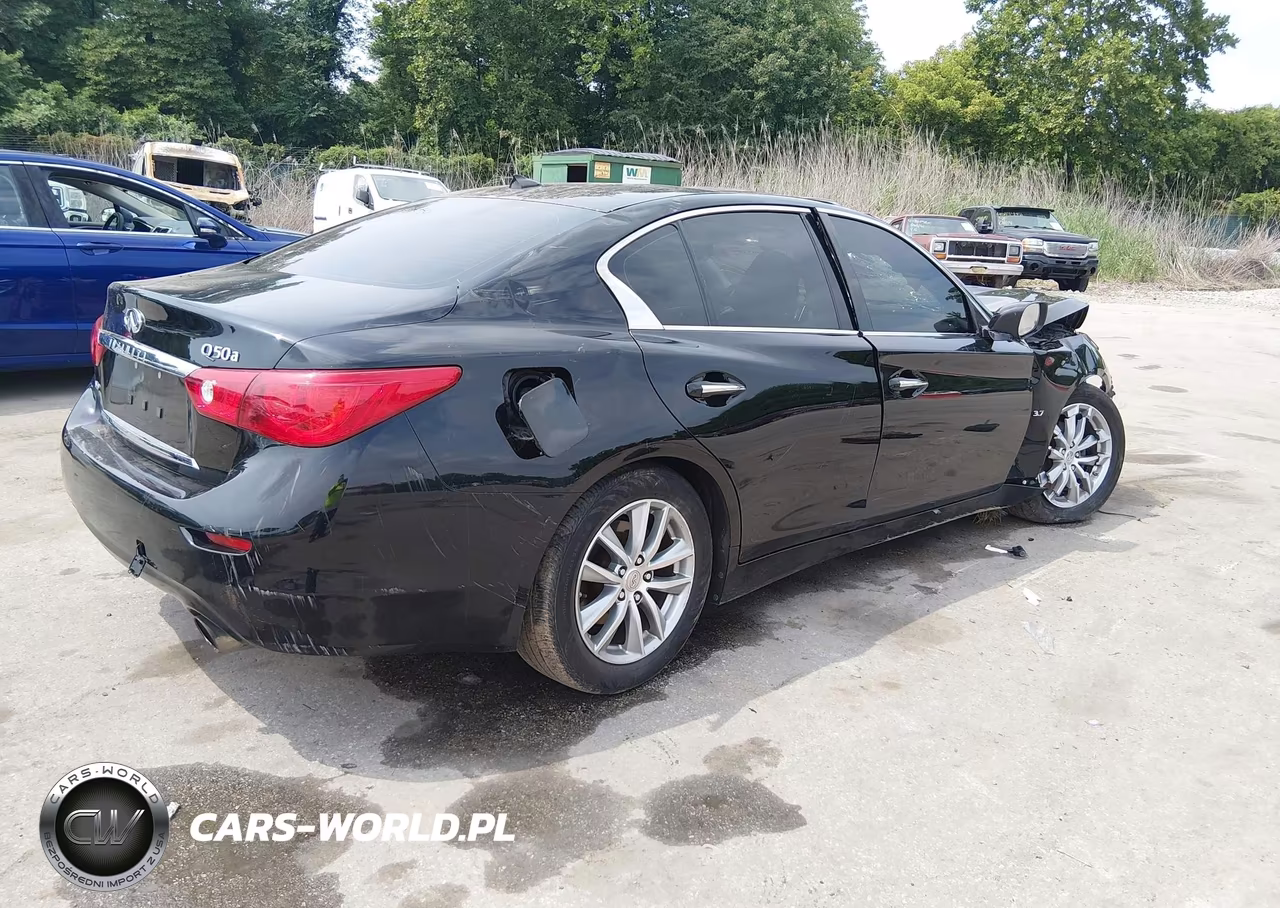 2015 Infiniti Q50 VIN:JN1BV7ARXFM423852 - 4