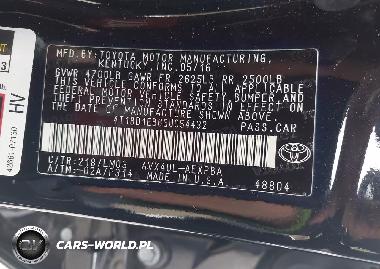 2016 Toyota Avalon Hybrid Limited VIN:4T1BD1EB6GU054432 - 9