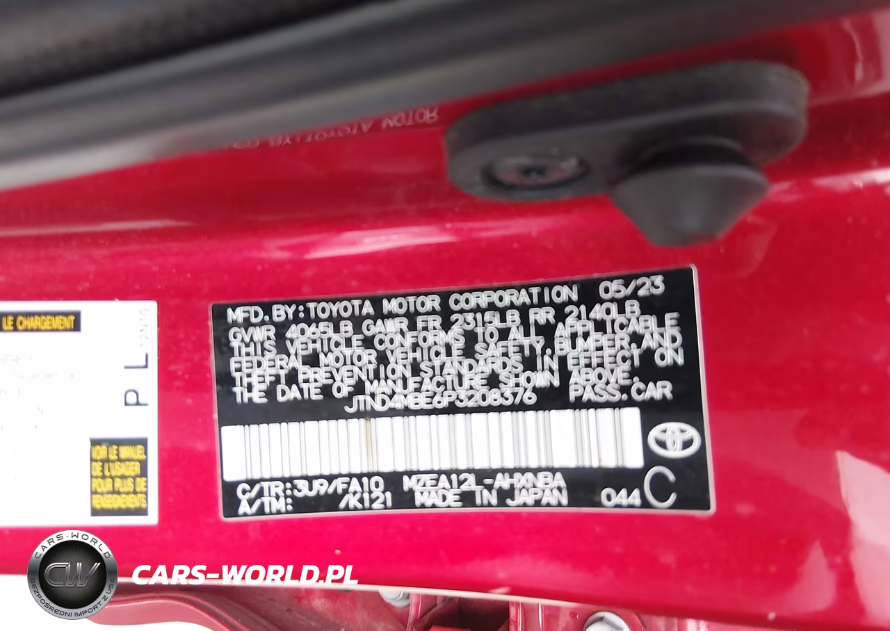 2023 Toyota Corolla Se VIN:JTND4MBE6P3208376 - 9