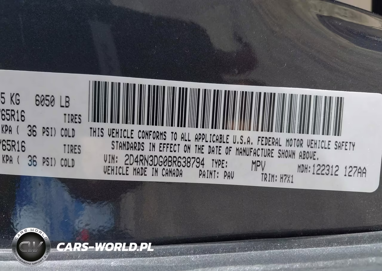 2011 Dodge Grand Caravan Mainstreet VIN:2D4RN3DG0BR638794 - 9