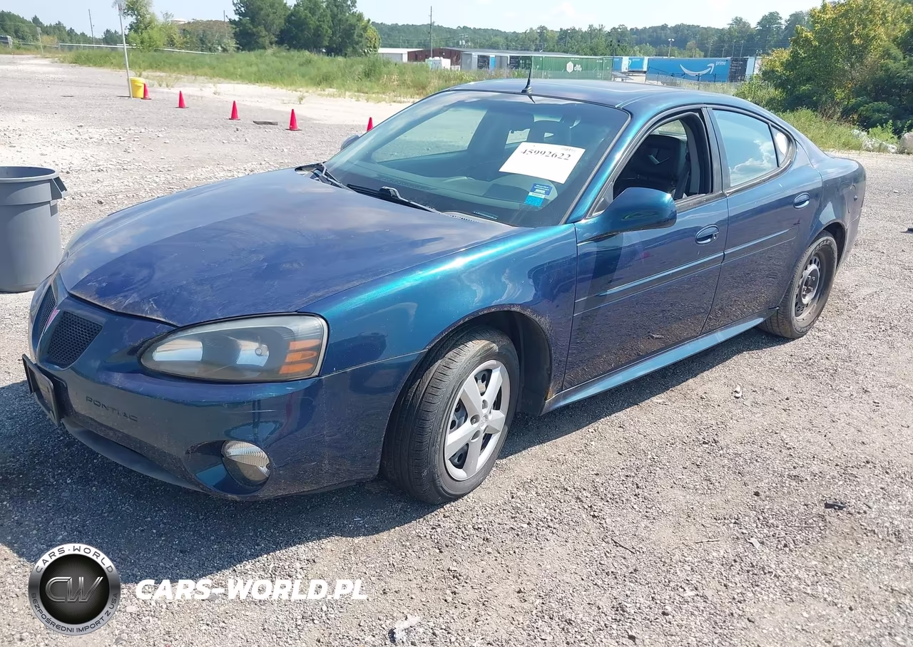 2005 Pontiac Grand Prix Gt VIN:2G2WS522751206416 - 2