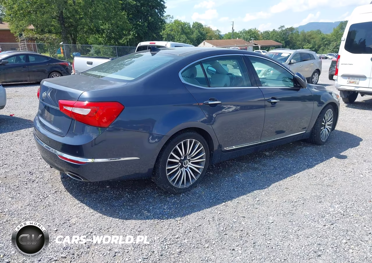 2014 Kia Cadenza Premium VIN:KNALN4D75E5122759 - 4