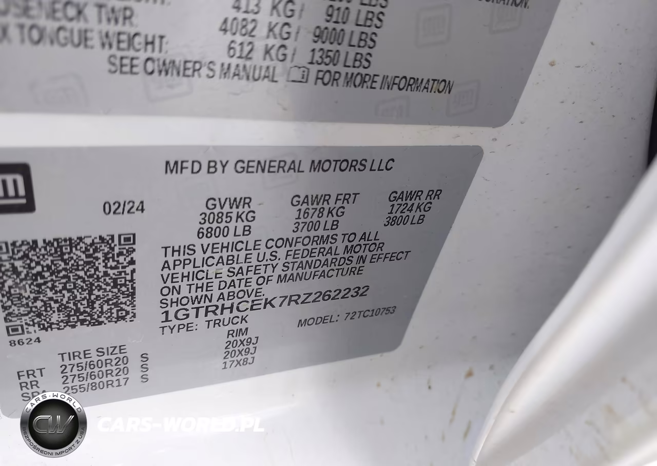 2024 GMC Sierra 1500 2Wd Standard Box Elevation VIN:1GTRHCEK7RZ262232 - 9