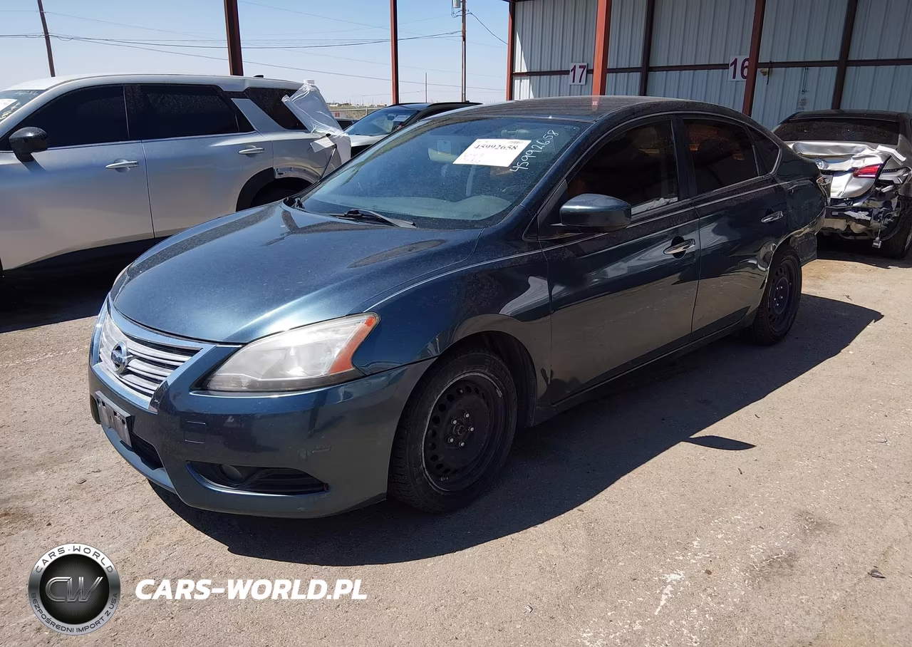 2013 Nissan Sentra Sv VIN:3N1AB7AP7DL616745 - 2