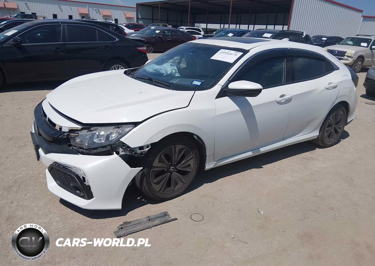 2017 Honda Civic Ex VIN:SHHFK7H57HU200351 - 2