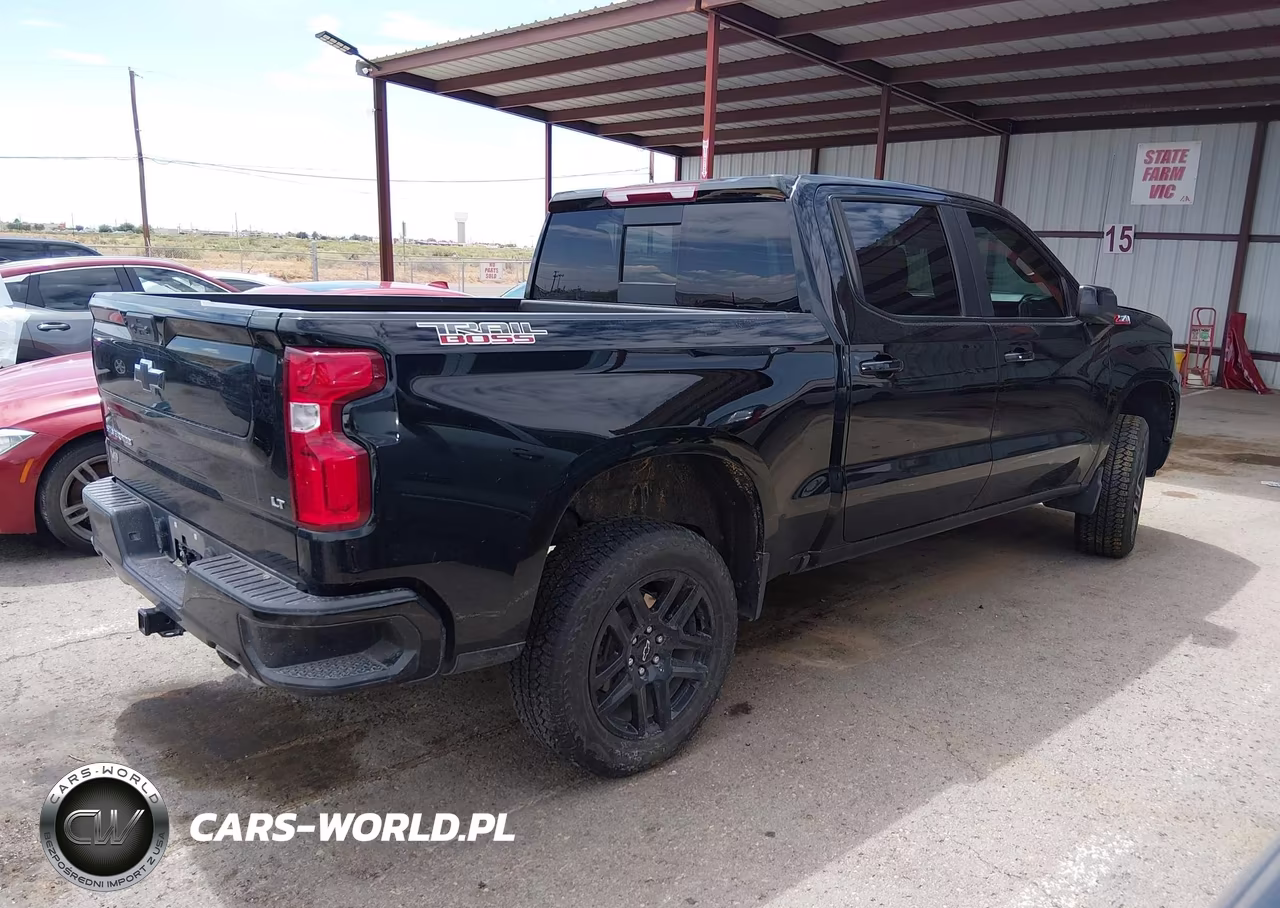 2025 Chevrolet Silverado 1500 4Wd Short Bed Lt Trail Boss VIN:3GCUKFED4SG115483 - 4