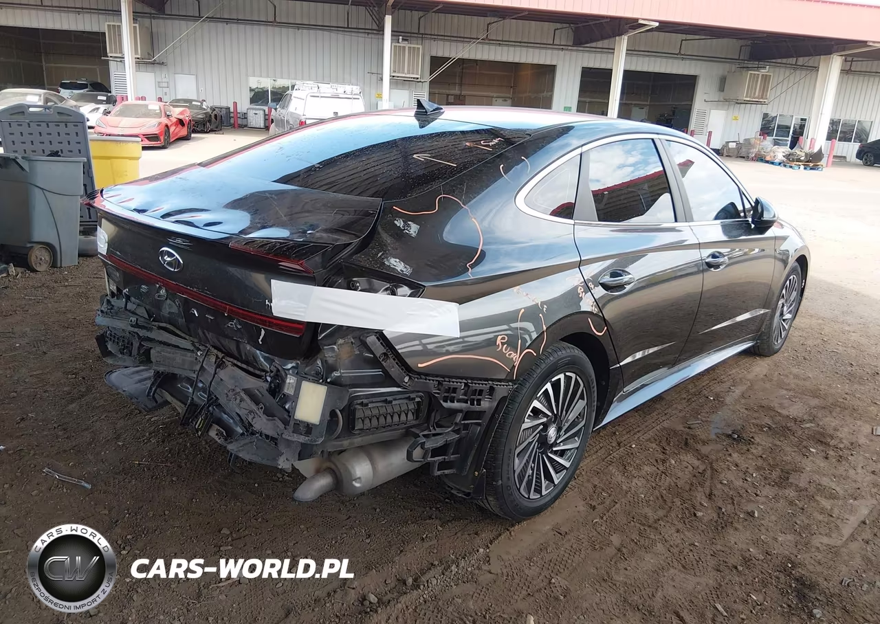 2021 Hyundai Sonata Sel VIN:KMHL34JJ3MA024159 - 4