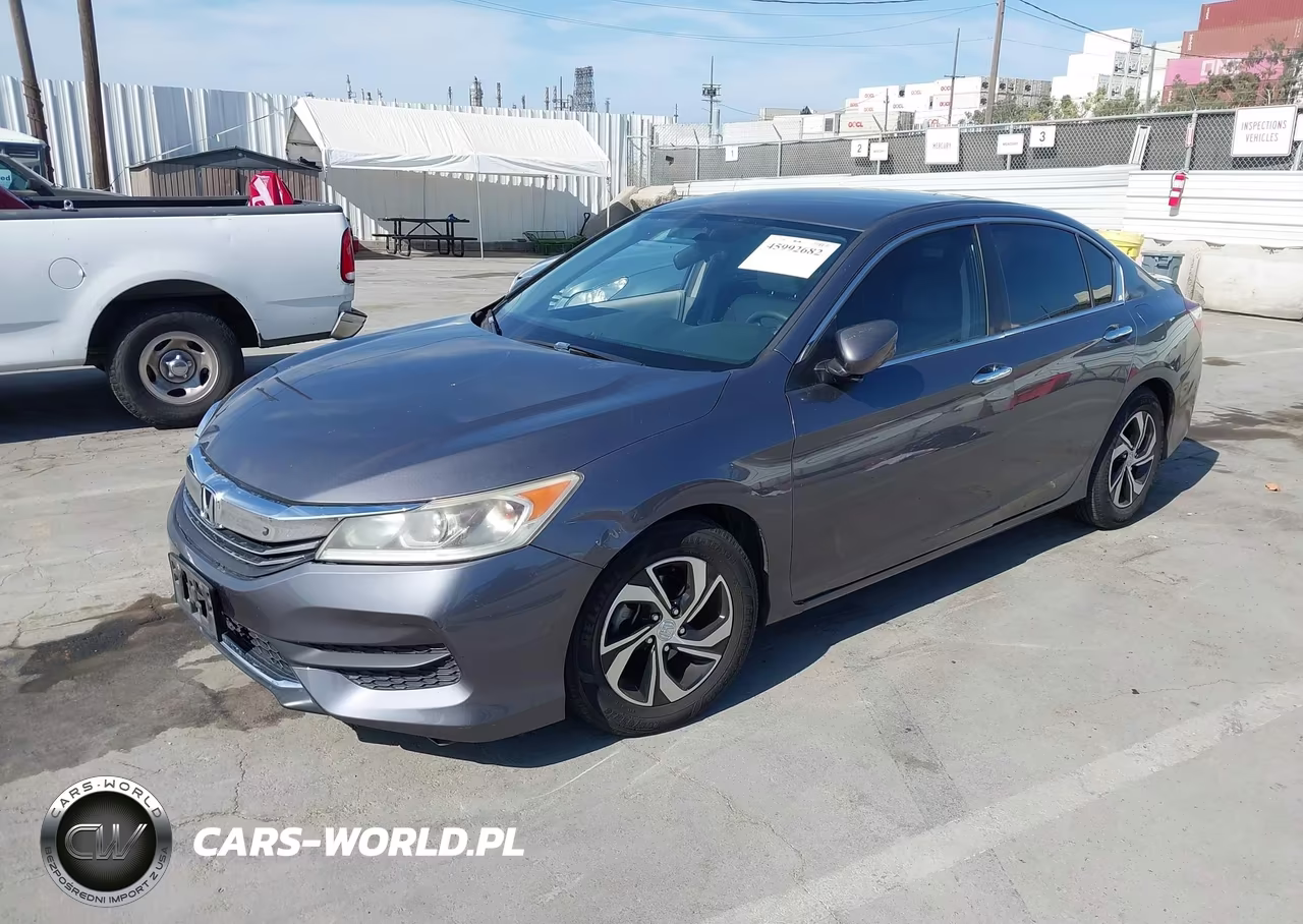 2016 Honda Accord Lx VIN:1HGCR2F36GA193485 - 2