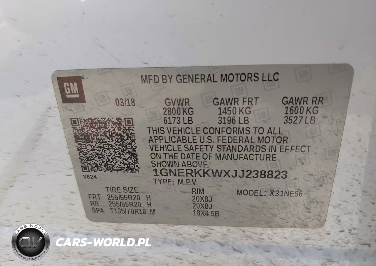 2018 Chevrolet Traverse Premier VIN:1GNERKKWXJJ238823 - 9