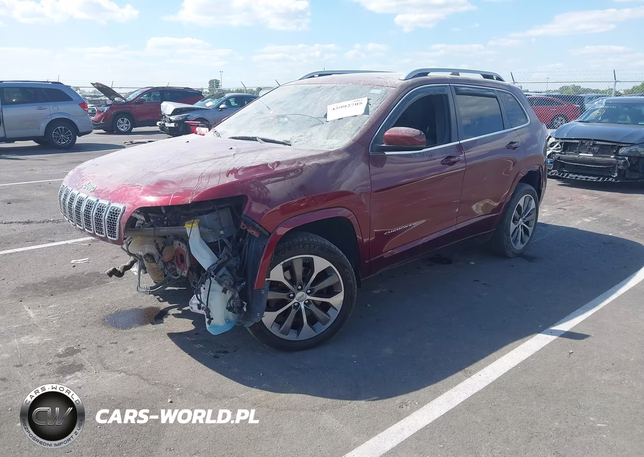 2019 Jeep Cherokee Overland Fwd VIN:1C4PJLJX5KD249902 - 2