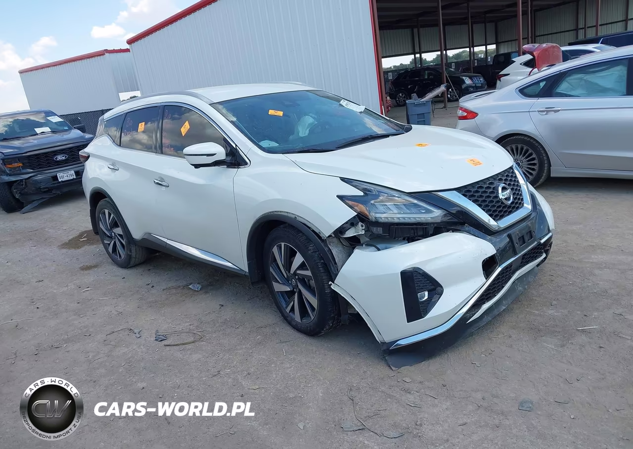 2022 Nissan Murano Sl Fwd VIN:5N1AZ2CJ1NC129392 - 1
