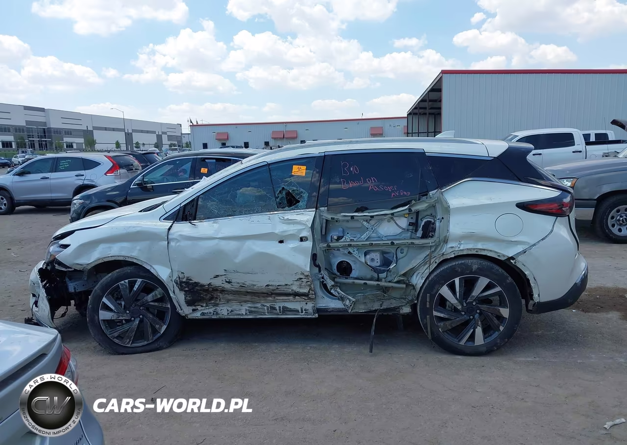 2022 Nissan Murano Sl Fwd VIN:5N1AZ2CJ1NC129392 - 11