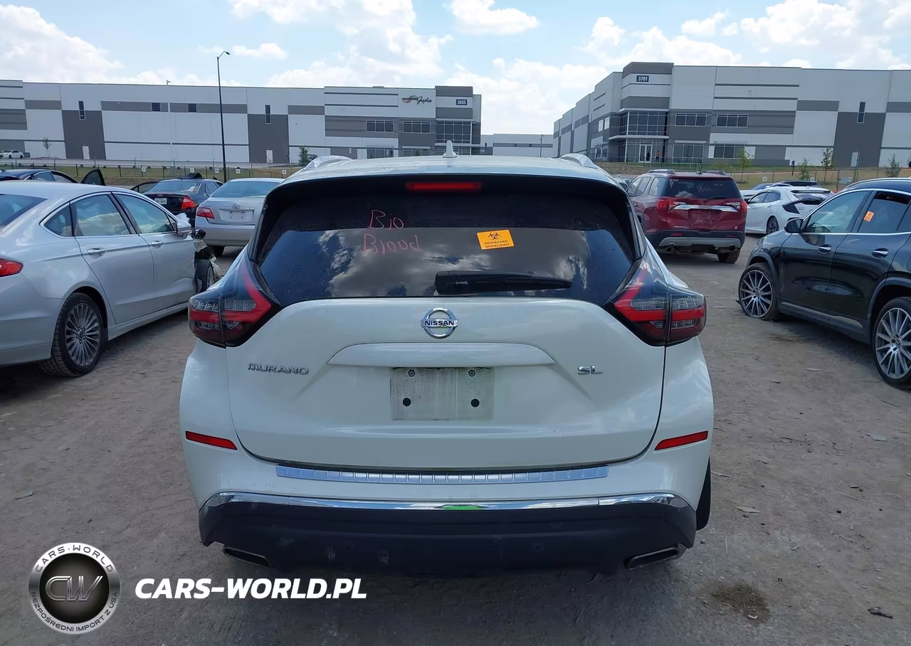 2022 Nissan Murano Sl Fwd VIN:5N1AZ2CJ1NC129392 - 13