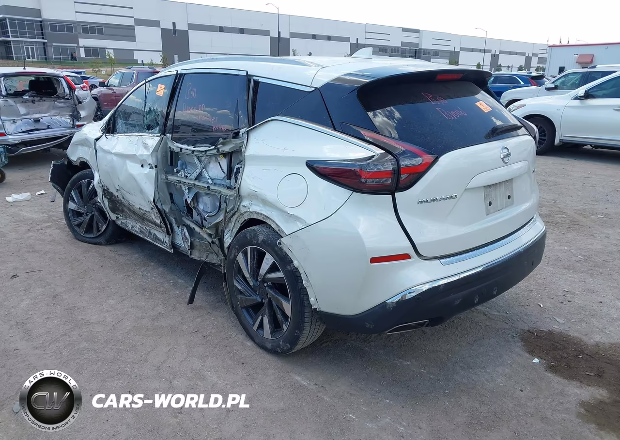 2022 Nissan Murano Sl Fwd VIN:5N1AZ2CJ1NC129392 - 3