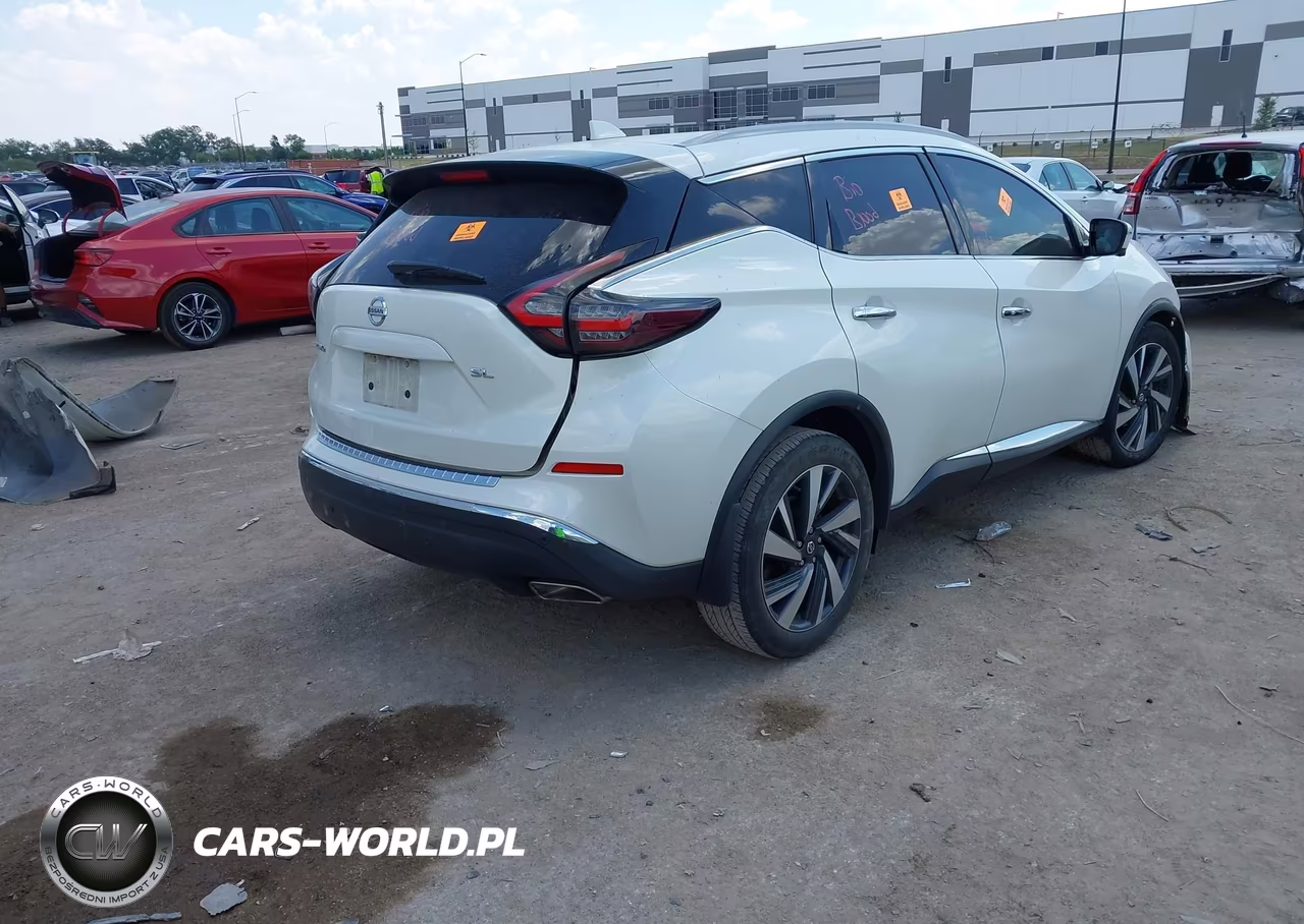 2022 Nissan Murano Sl Fwd VIN:5N1AZ2CJ1NC129392 - 4