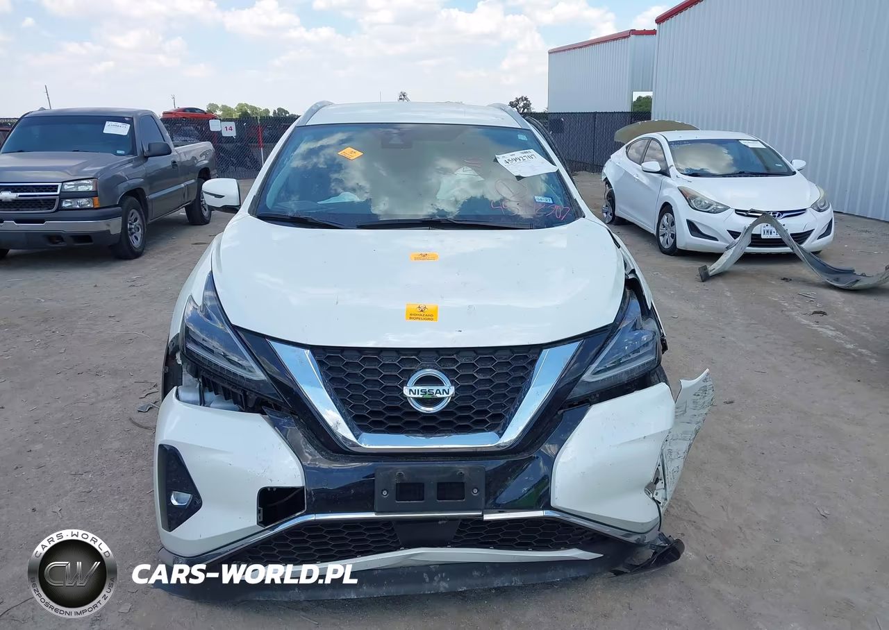 2022 Nissan Murano Sl Fwd VIN:5N1AZ2CJ1NC129392 - 9