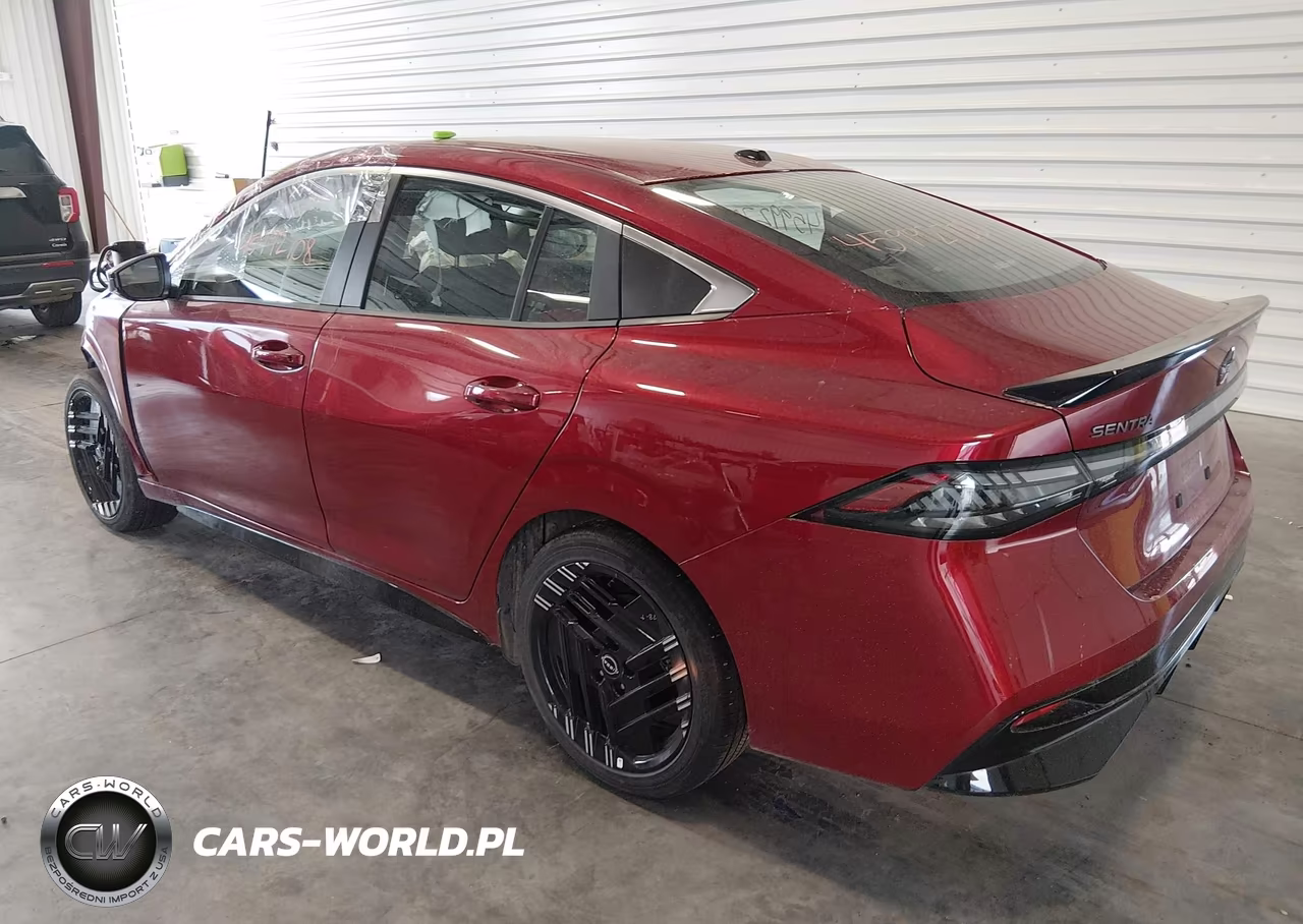 2026 Nissan Sentra Sr VIN:3N1AB9DV8TY309687 - 3
