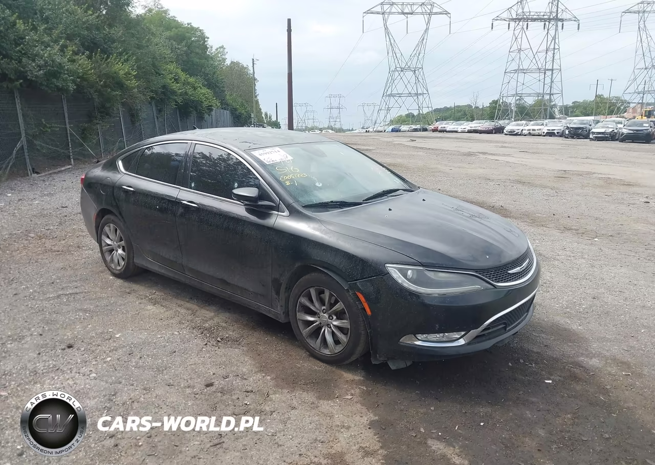 2015 Chrysler 200 C VIN:1C3CCCCG1FN510310 - 1