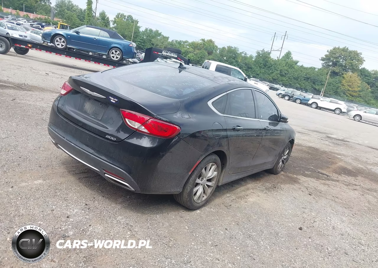 2015 Chrysler 200 C VIN:1C3CCCCG1FN510310 - 4