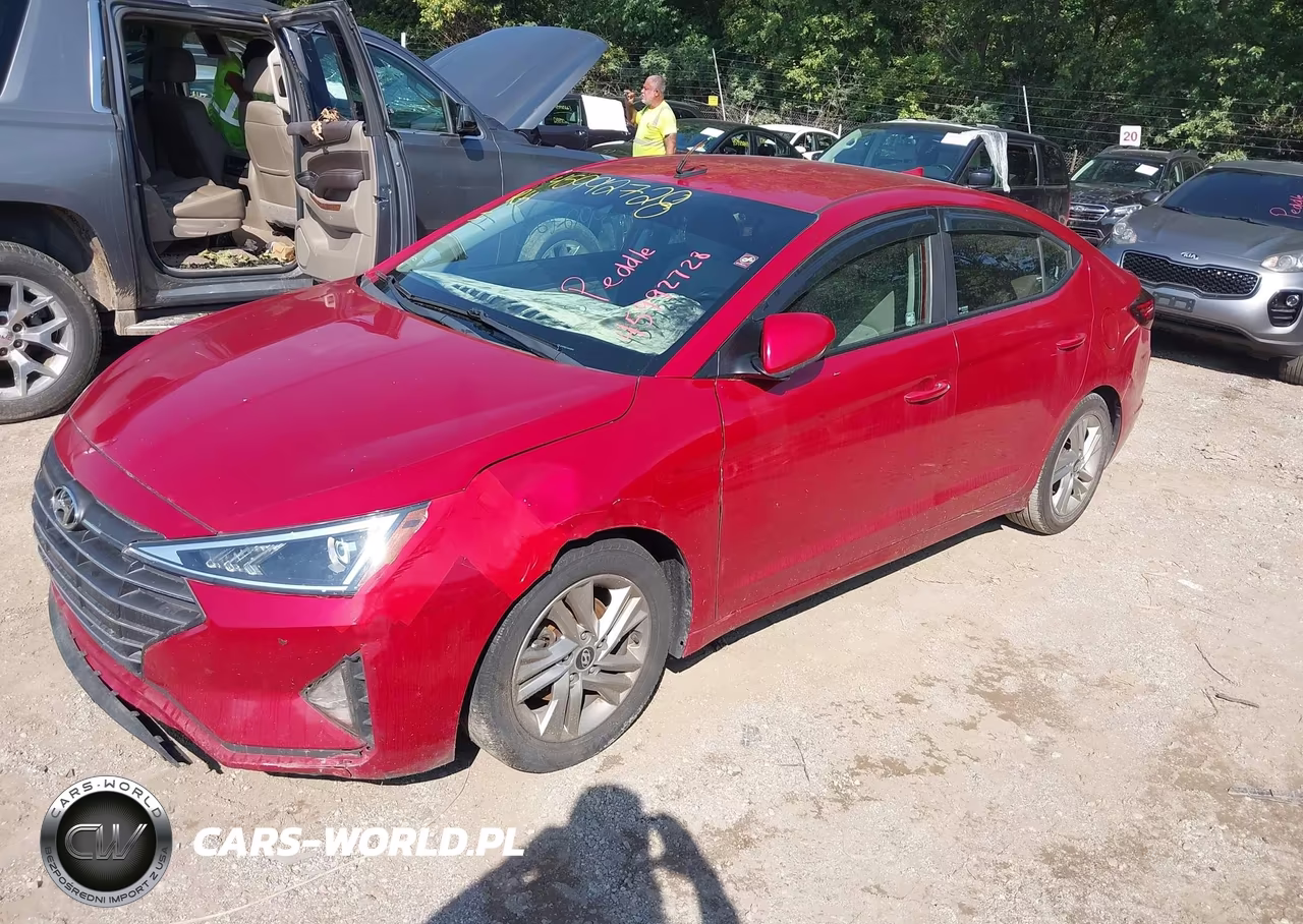 2019 Hyundai Elantra Sel VIN:5NPD84LF6KH430932 - 2