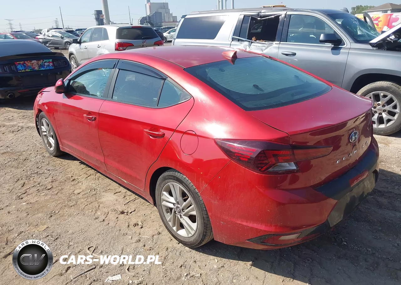 2019 Hyundai Elantra Sel VIN:5NPD84LF6KH430932 - 3