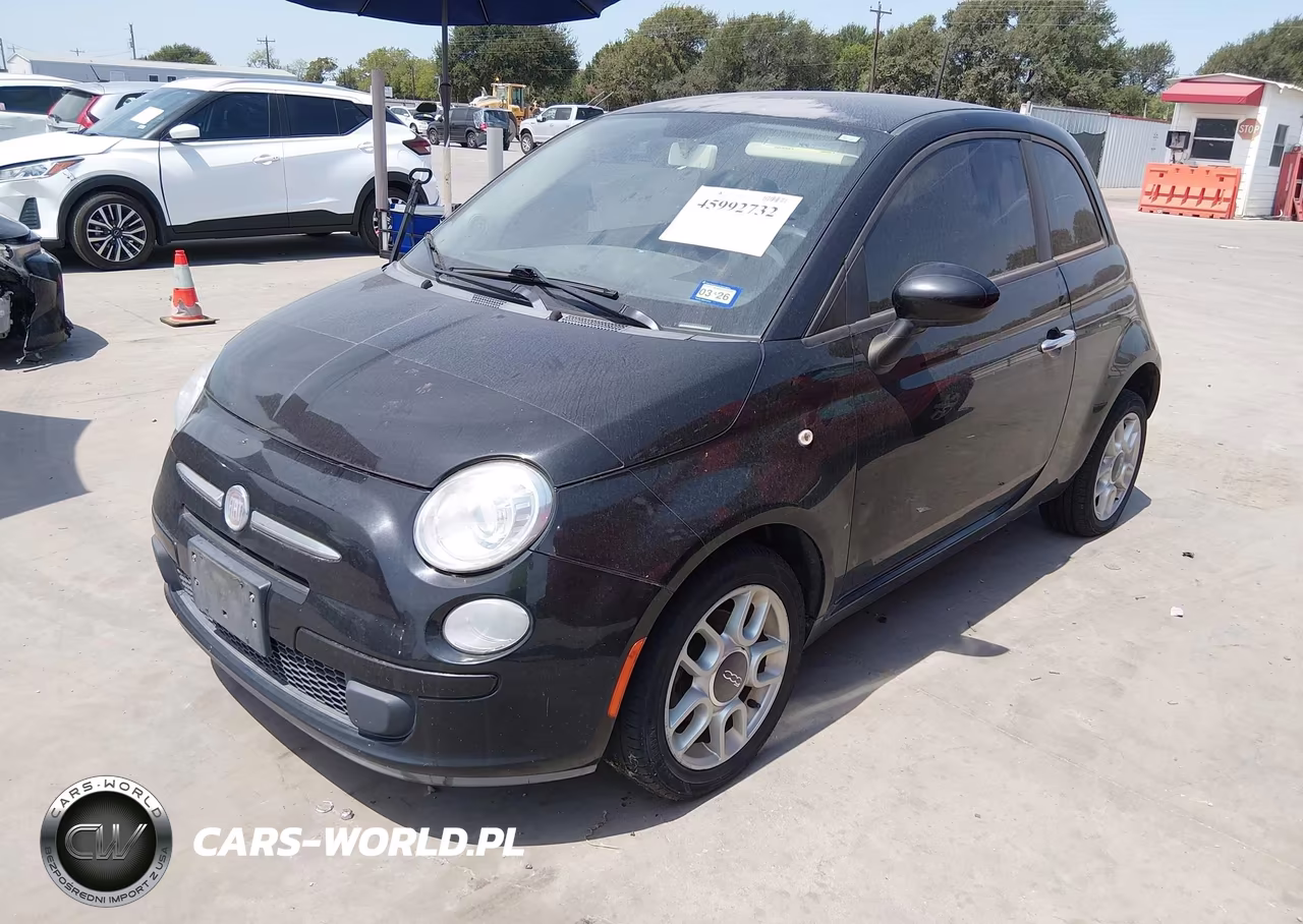 2012 Fiat 500 Pop VIN:3C3CFFAR1CT319544 - 2
